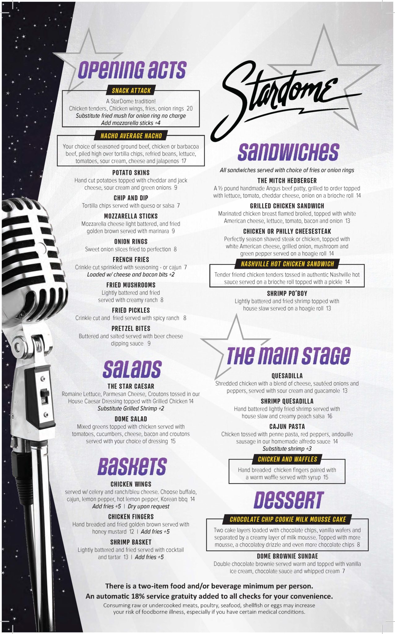 Food Stardome Comedy Club