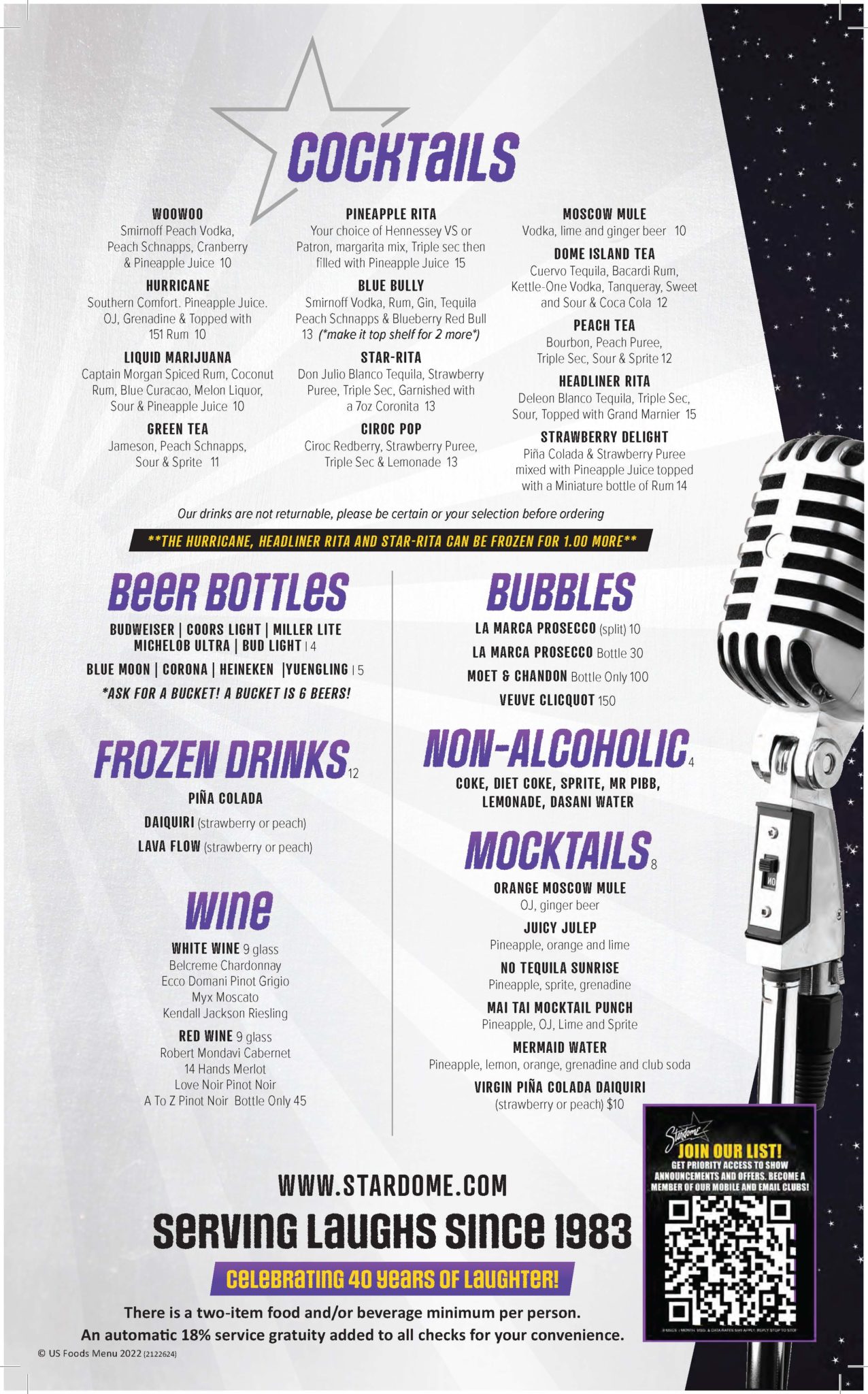 Food Stardome Comedy Club